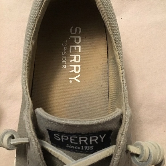 Women’s Sperry Top Sider Shoes, Sneakers. Size 6.5, Grey - Picture 4 of 10